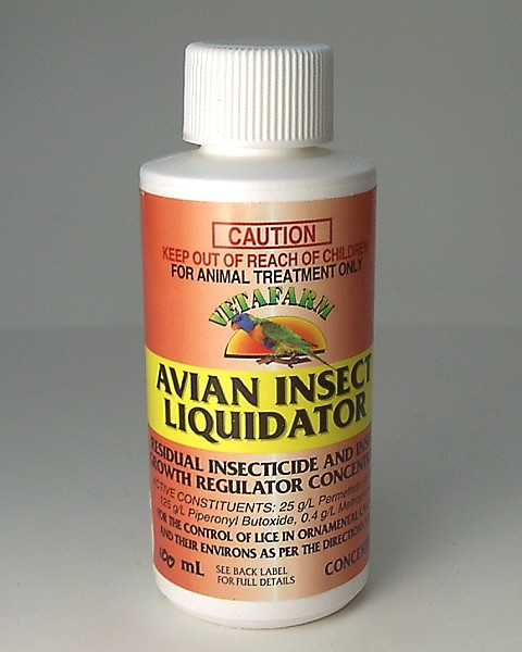 (image for) Vetafarm Avian Insect Liquidator Concentrate, 100 ml (3.4 oz)