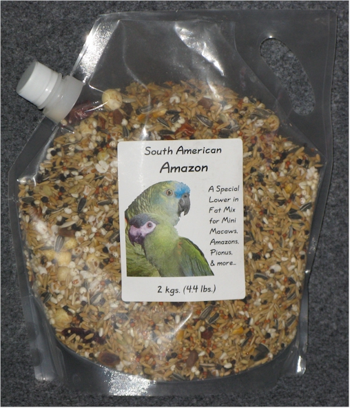 (image for) Penn Seed Amazon Parrot, 2 kg (4.4 lbs) Pour Spout Bag