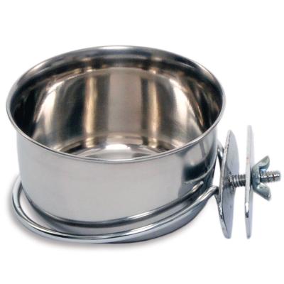 (image for) Prevue Bolt-on Stainless Steel Coop Cup 10 oz