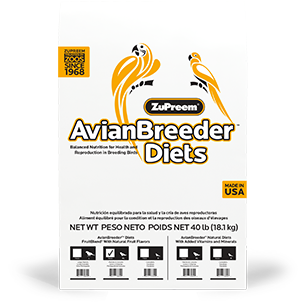 (image for) Zupreem Avian Breeder FruitBlend M-Cockatiel, 40 lb